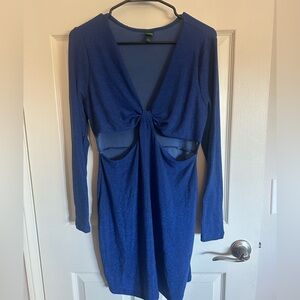 Wild Fable Blue Knit Top